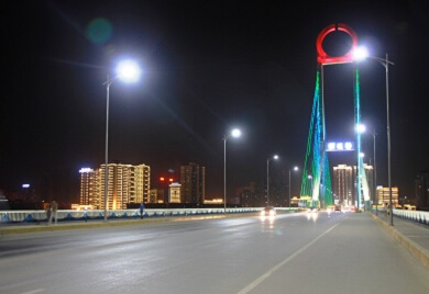 Xianyang City, the LED lights to complete the replacement work
